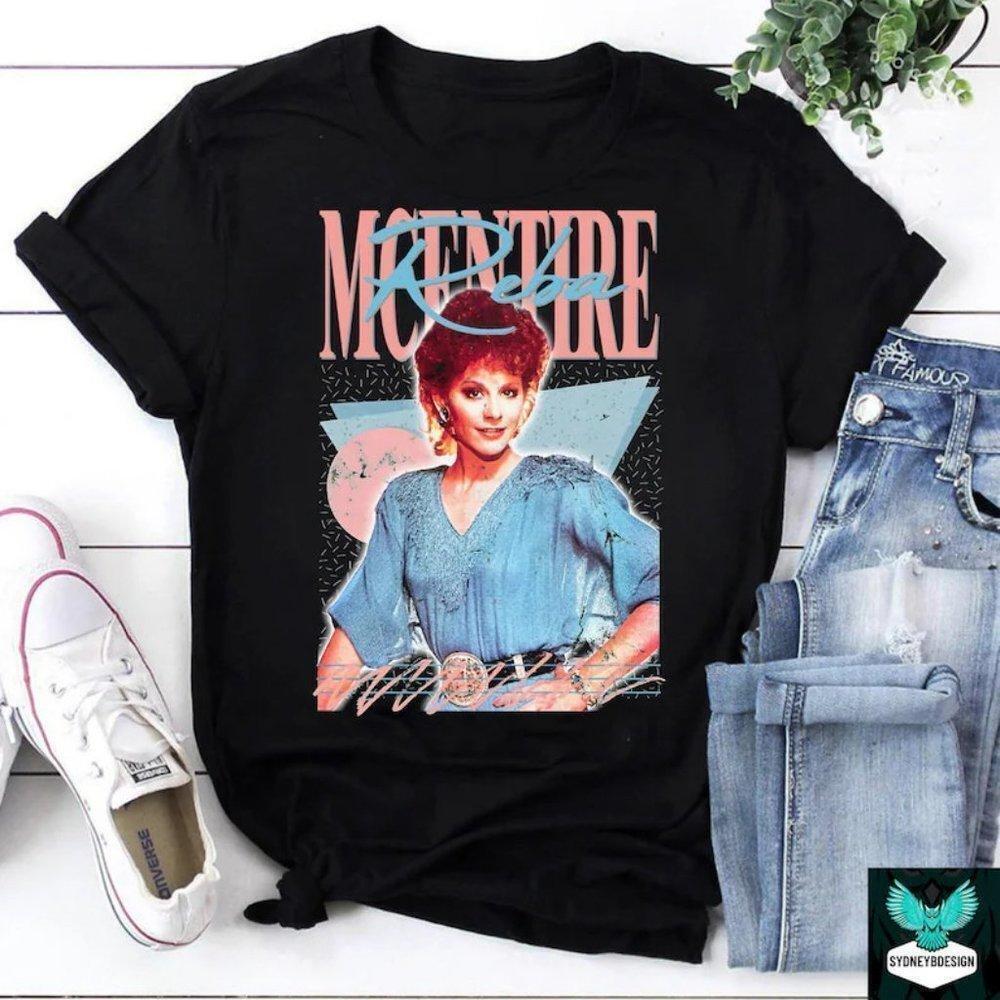 Reba Mcentire Retro Country Music Fan Graphic Classic Style Unisex TShirt